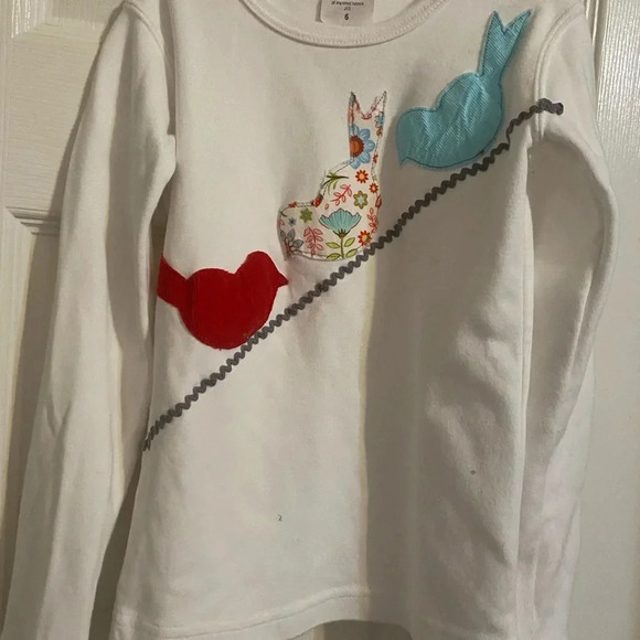 Hannah Kate Bird Applique Shirt - Picture 2 of 7